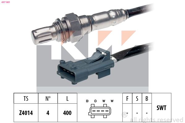 Sonda lambda KW 497 081