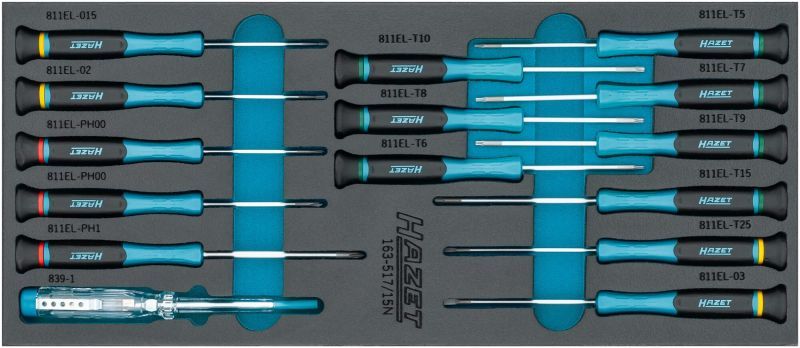 Set surubelnite HAZET 163-517/15N