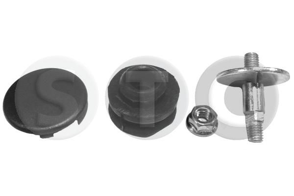 Element mocujący, pokrywa komory silnika STC T404365