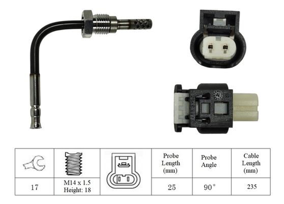 czujnik, temperatura spalin LUCAS LGS7154