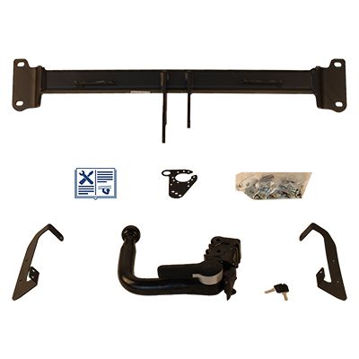 Zestaw zaczepu przyczepy RAMEDER 172599