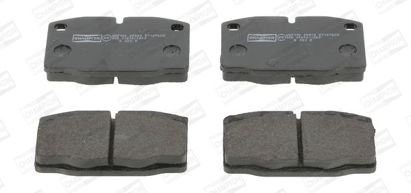 Zestaw klocków hamulcowych, hamulce tarczowe CHAMPION 571276CH