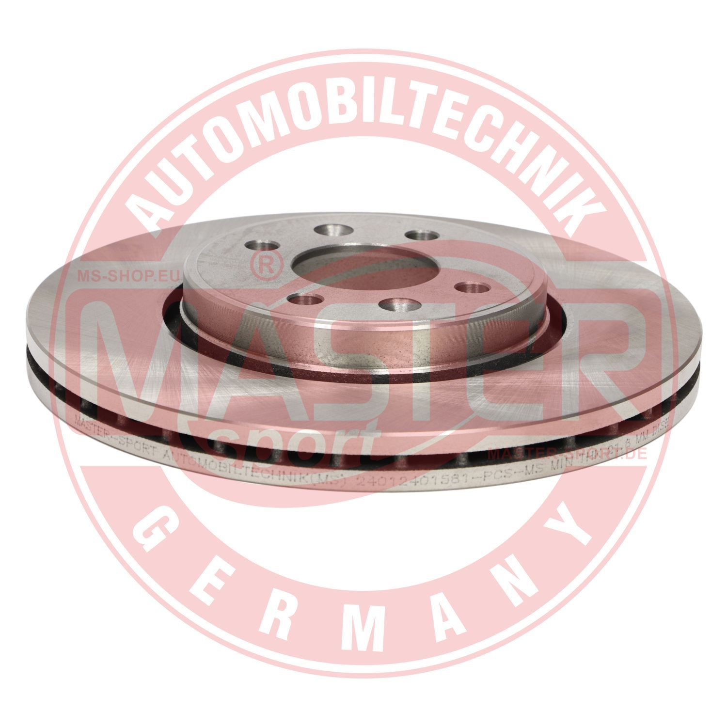Tarcza hamulcowa MASTER-SPORT GERMANY 24012401581-PCS-MS