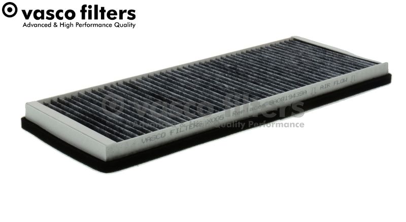 Filtr, wentylacja przestrzeni pasażerskiej DAVID VASCO X005