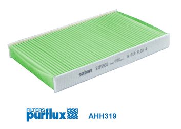 Filtr, wentylacja przestrzeni pasażerskiej PURFLUX AHH319