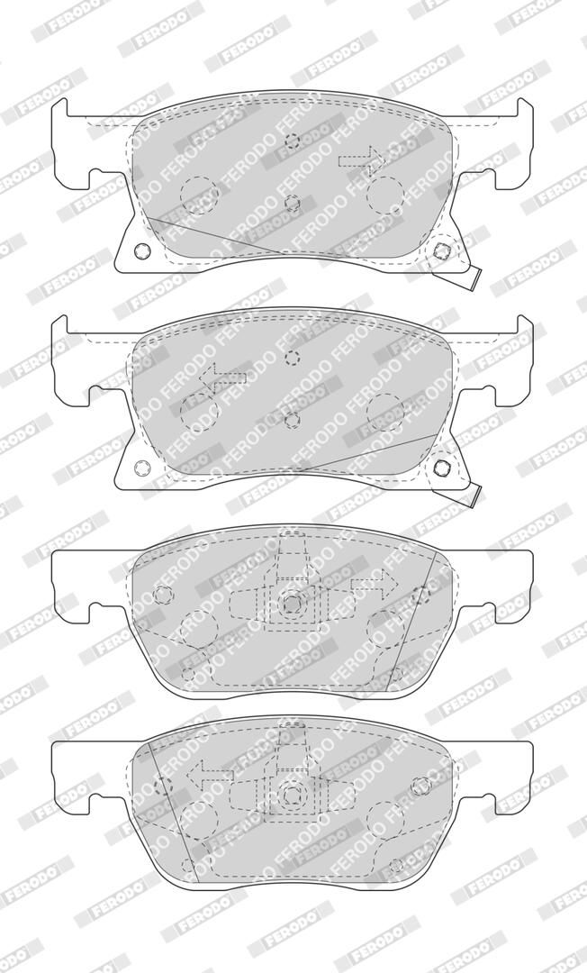 Piduriklotsi komplekt,ketaspidur