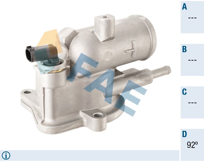 termostat,lichid racire FAE 5350392