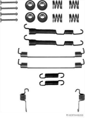 Set accesorii, sabot de frana HERTH+BUSS JAKOPARTS J3565007