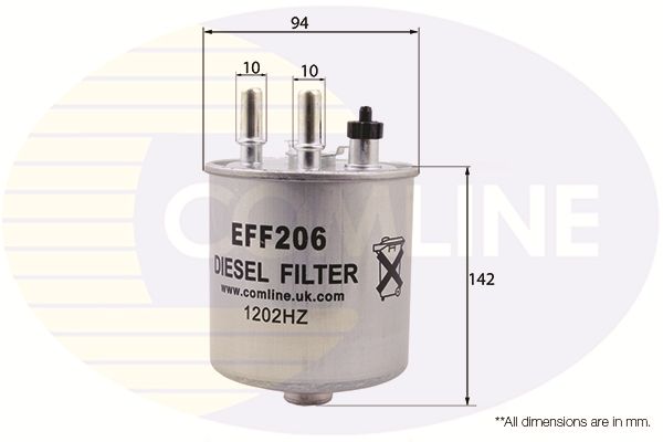 Filtr paliwa COMLINE EFF206