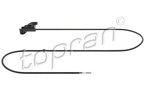 Cablu, capota motor TOPRAN 410 251