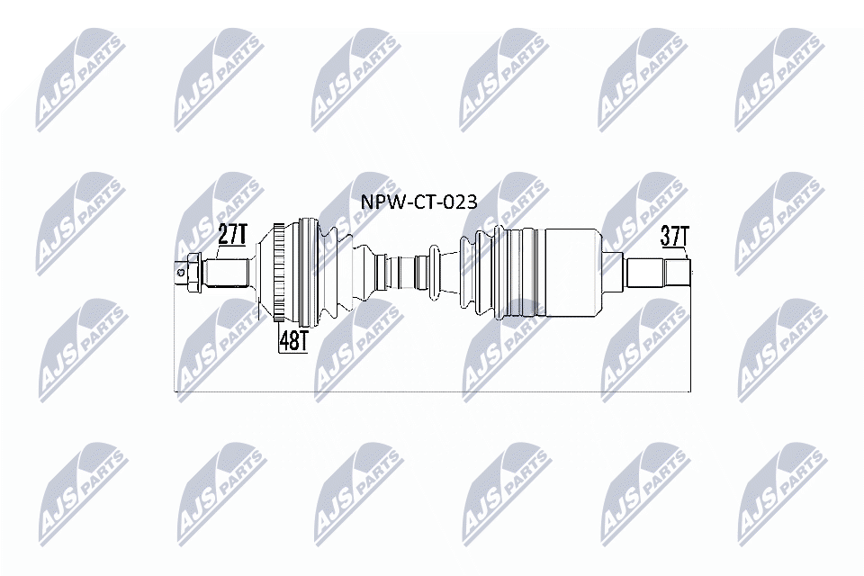 Wał napędowy NTY NPW-CT-023