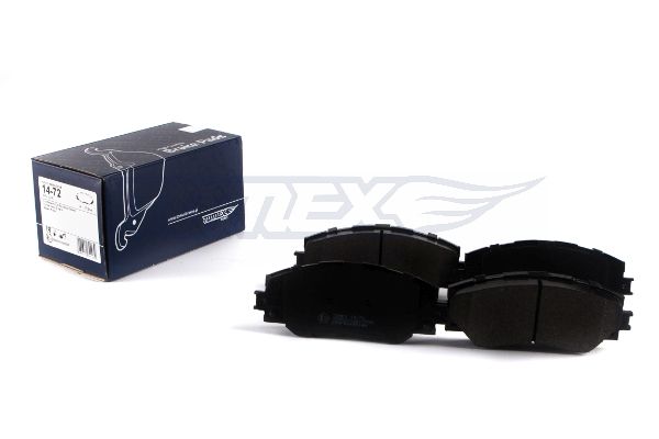 Levně Sada brzdových destiček, kotoučová brzda TOMEX Brakes 14-72