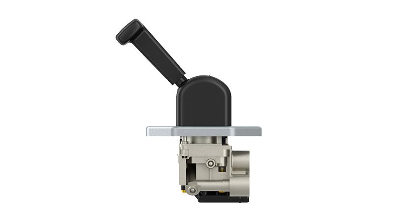 Valve de commande de frein, frein de stationnement
