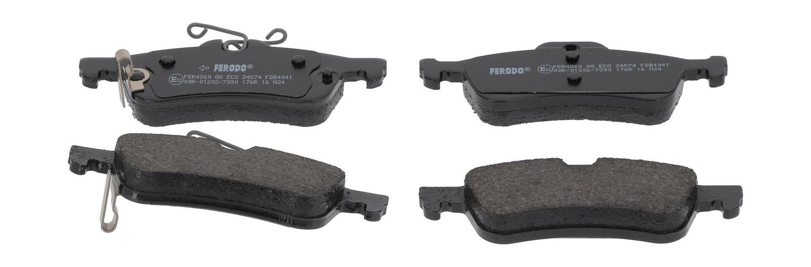 set placute frana,frana disc FERODO FDB4041