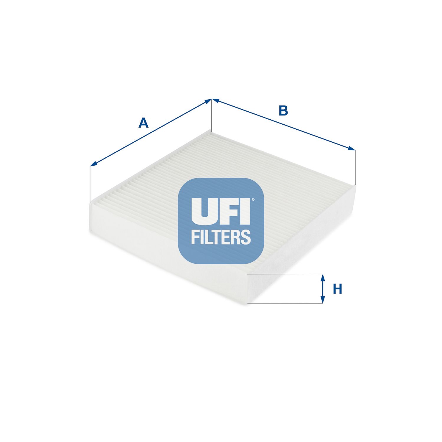 Filtr, vzduch v interiéru UFI 53.256.00