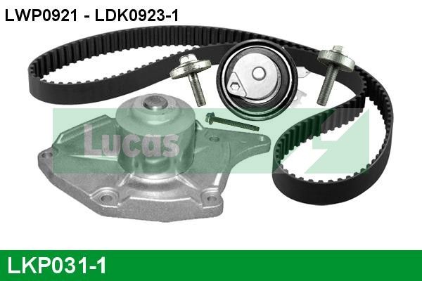 Pompa wodna + zestaw paska rozrządu LUCAS LKP031-1