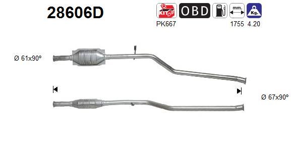 Katalizator AS 28606D