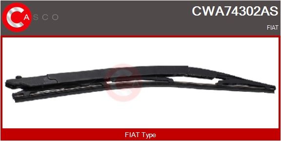 Rameno stěrače, čistění skel CASCO CWA74302AS