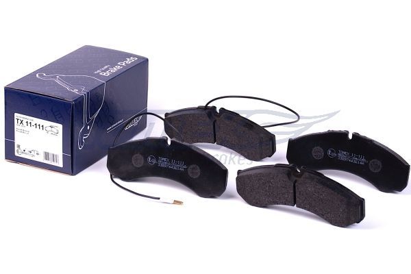 Levně Sada brzdových destiček, kotoučová brzda TOMEX Brakes 11-111