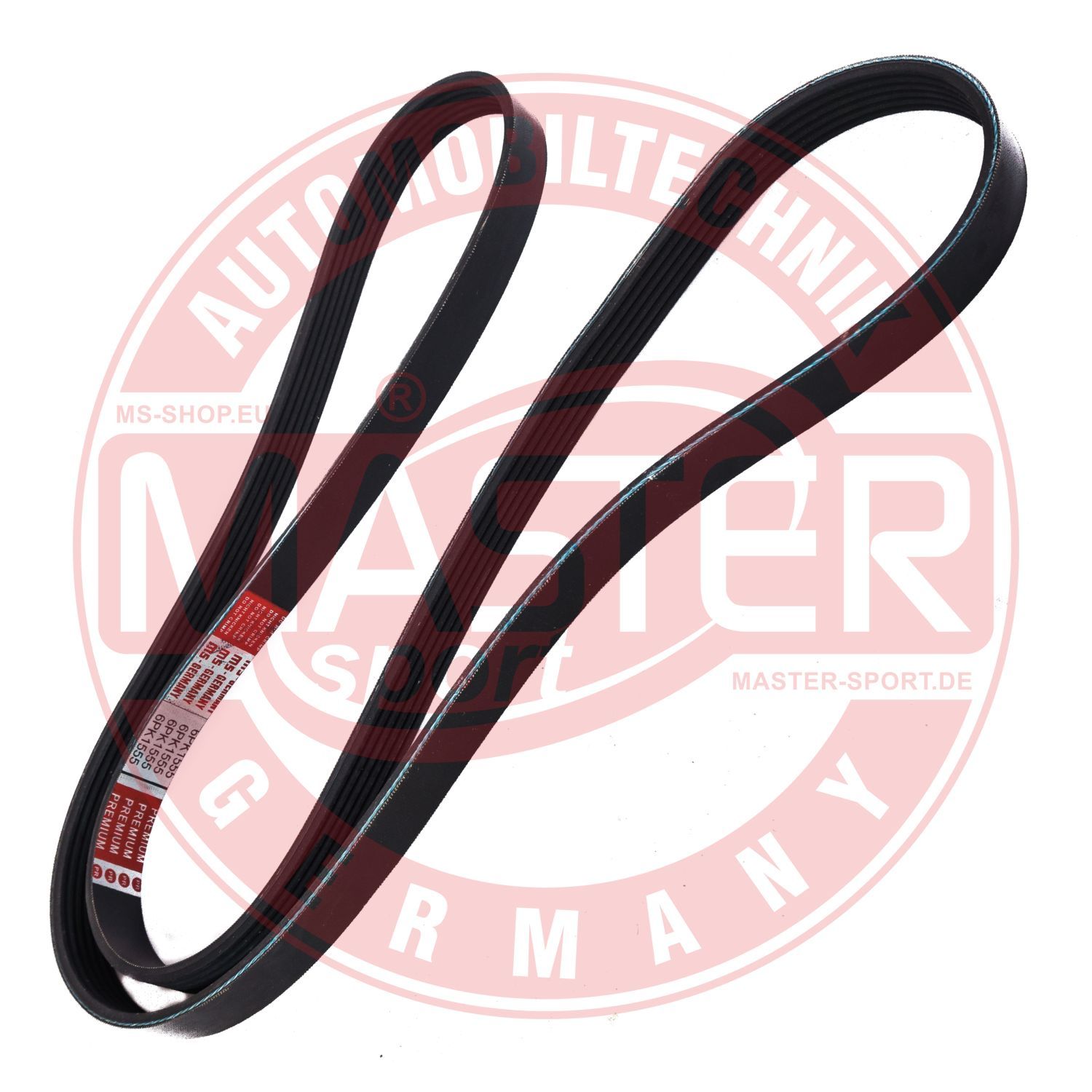 Pasek klinowy wielorowkowy MASTER-SPORT GERMANY 6PK1550-PCS-MS