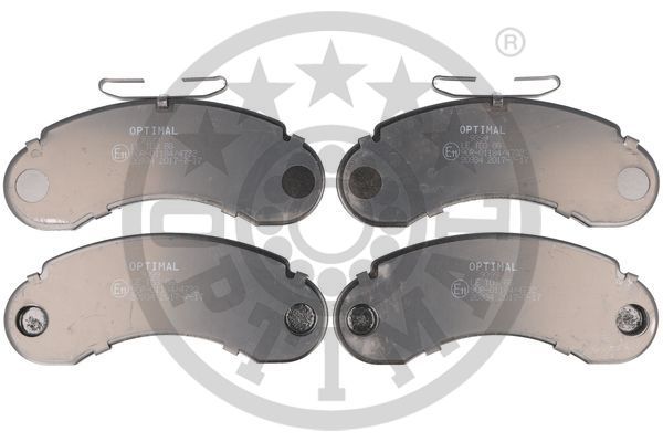 Zestaw klocków hamulcowych, hamulce tarczowe OPTIMAL BP-09399