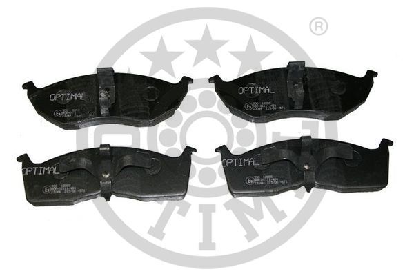 Zestaw klocków hamulcowych, hamulce tarczowe OPTIMAL BP-12088