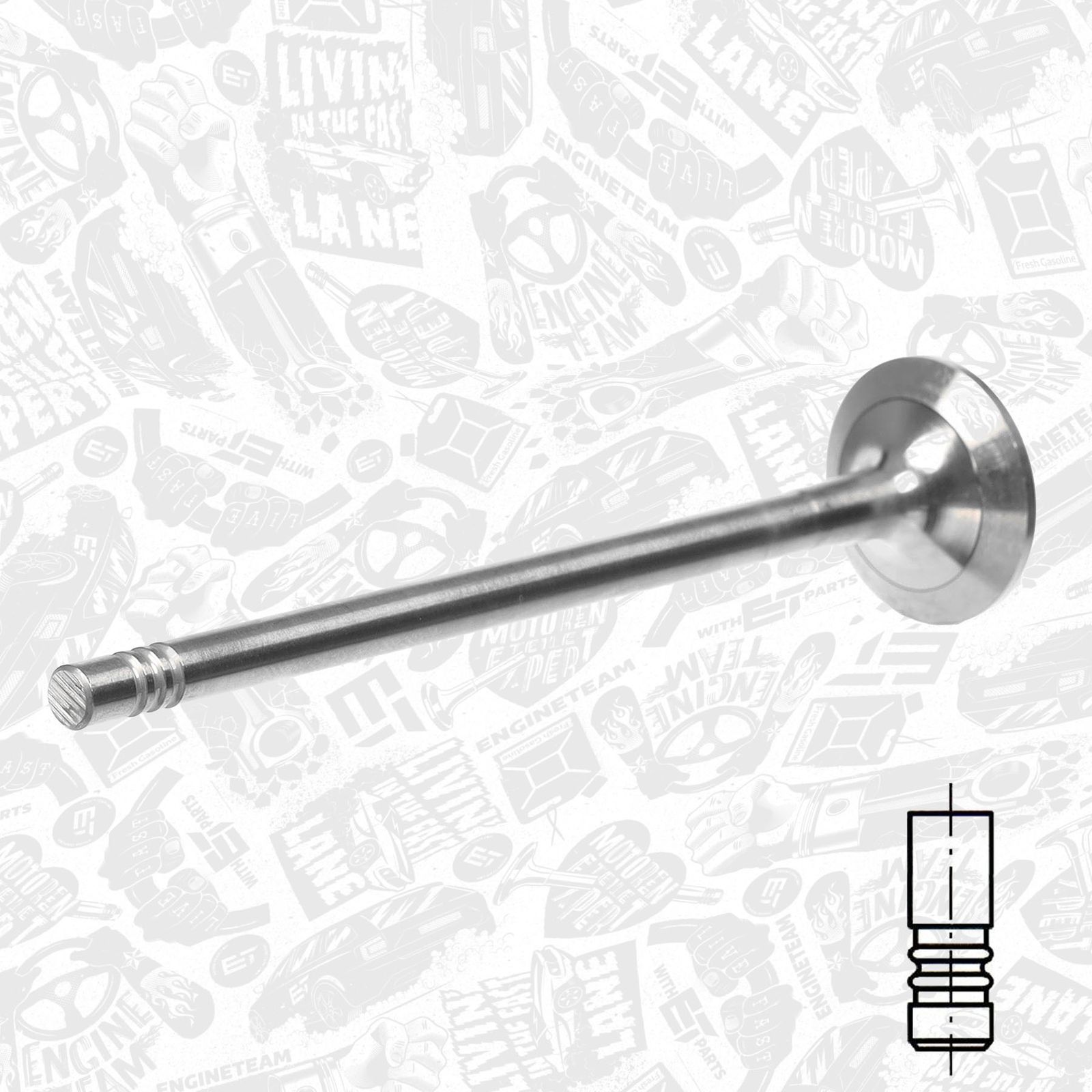 Supapa evacuare ET ENGINETEAM VE0178