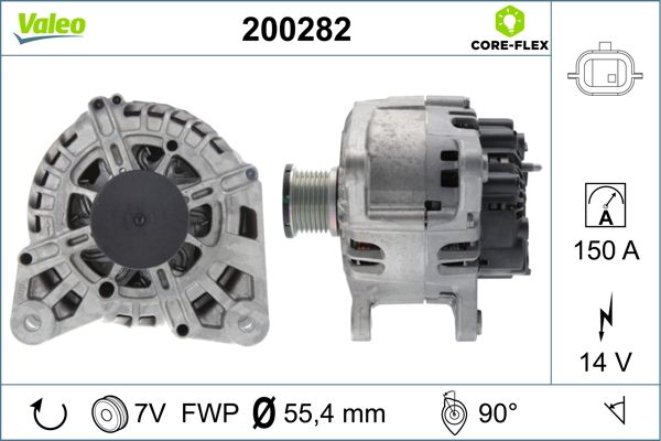 Alternator VALEO 200282