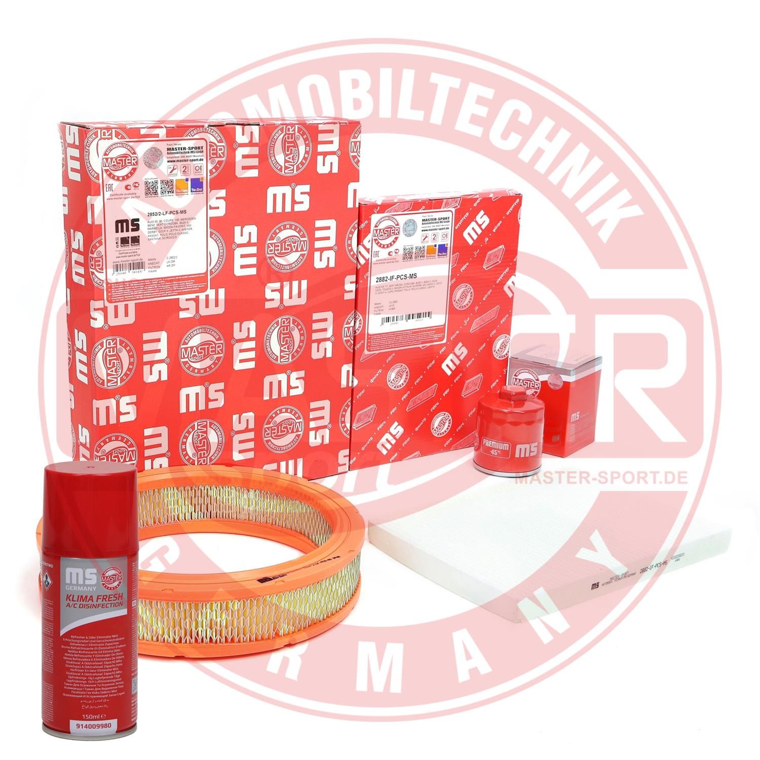 E-shop Filter - Sada MASTER-SPORT GERMANY 450001562P