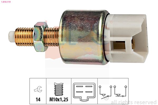 Włącznik świateł STOP EPS 1.810.119