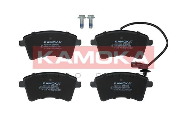 Zestaw klocków hamulcowych, hamulce tarczowe KAMOKA JQ101366