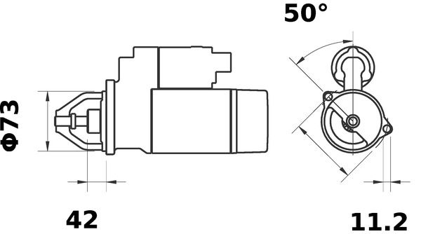 Rozrusznik MAHLE MS 172