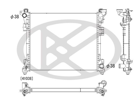 Radiator, racire motor KOYORAD PL332246