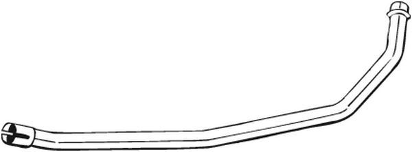 Rura wydechowa BOSAL 884-009