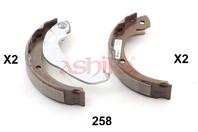 Set saboti frana ASHIKA 55-02-258