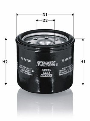 Filtr oleju TECNECO FILTERS OL218J
