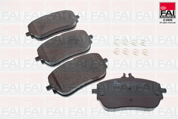 Zestaw klocków hamulcowych, hamulce tarczowe FAI AUTOPARTS BP321