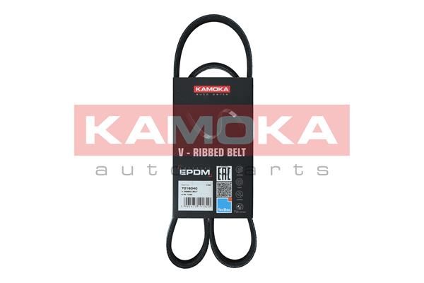 Pasek klinowy wielorowkowy KAMOKA 7016040