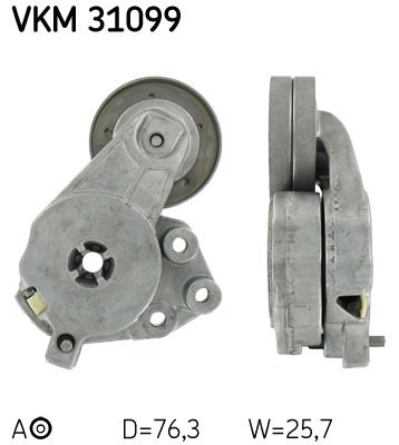 Napínacia kladka rebrovaného klinového remeňa SKF VKM 31099