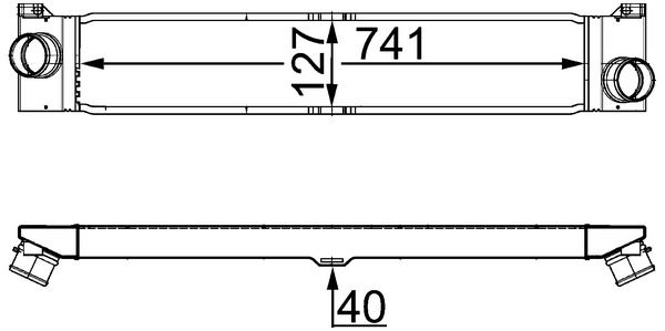 Kompressoriõhu radiaator