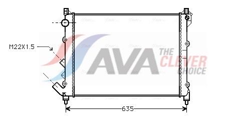 Radiateur, refroidissement du moteur