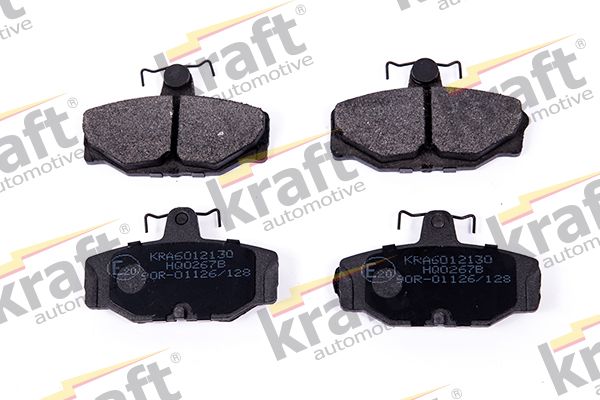 Sada brzdových destiček, kotoučová brzda KRAFT AUTOMOTIVE 6012130