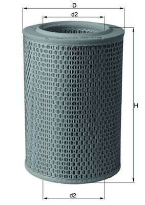 Filtr powietrza MAHLE LX 620