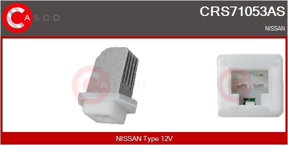 Odpor, vnitřní tlakový ventilátor CASCO CRS71053AS
