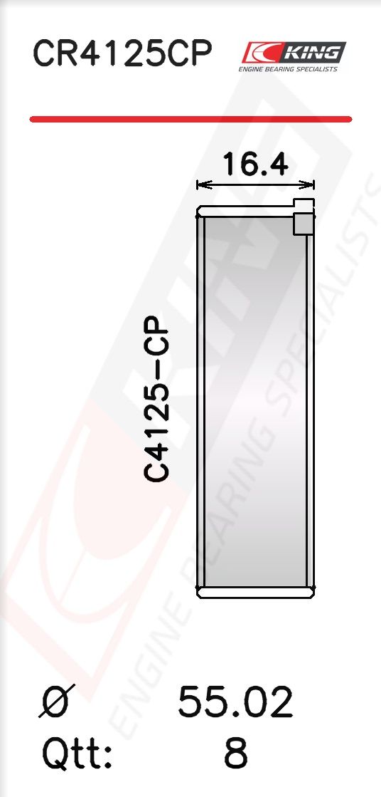 KING CR4125CP