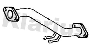 Rura wydechowa KLARIUS 302133