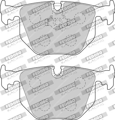 Zestaw klocków hamulcowych, hamulce tarczowe FERODO RACING FCP1483H