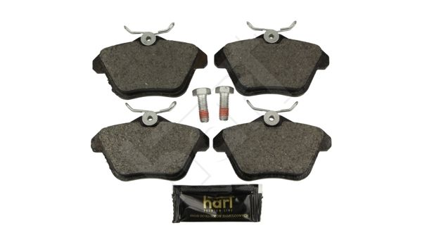 Zestaw klocków hamulcowych, hamulce tarczowe HART 248 995