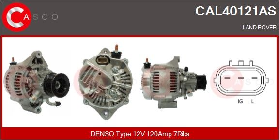 Levně generátor CASCO CAL40121AS