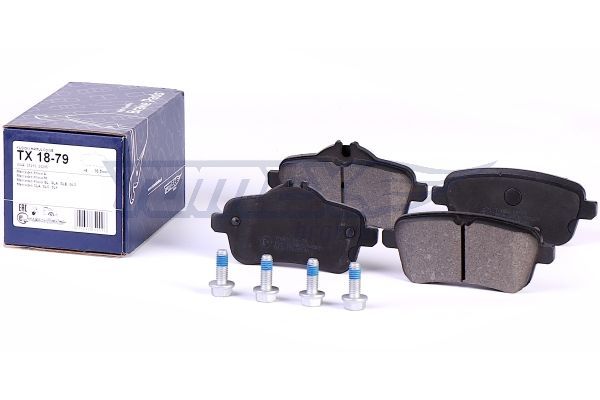 Levně Sada brzdových destiček, kotoučová brzda TOMEX Brakes 18-79